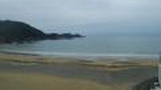 今年は中止の田井ノ浜海水浴場