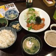 ヘルシーなランチ