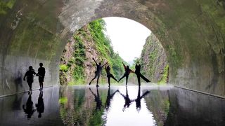 ＳＮＳで話題のフォトジェニックなインスタ映えする写真の撮れるトンネル