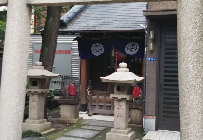 風情有る公園の一角