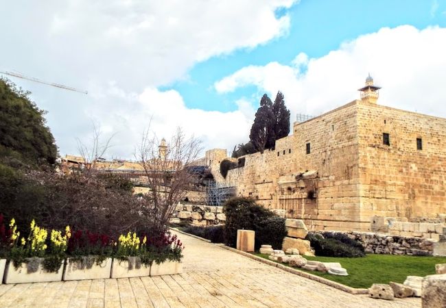 広大な敷地の「エルサレム考古学公園」