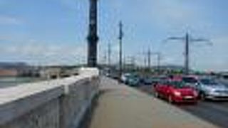 ペスト地区とマルギット島とブダ地区を結ぶ