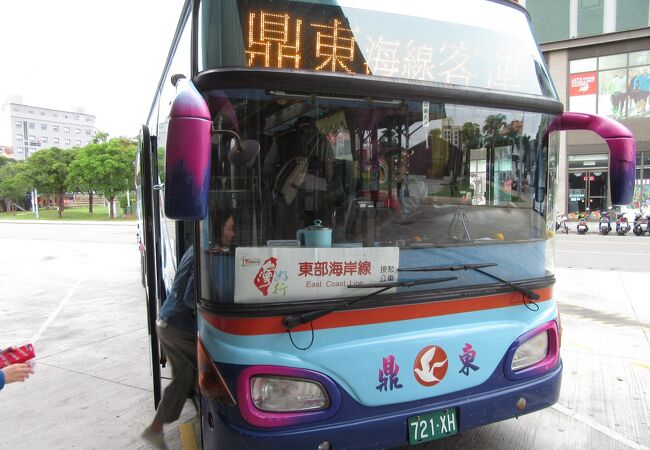 台東県から花蓮県の海沿いを走ってます。