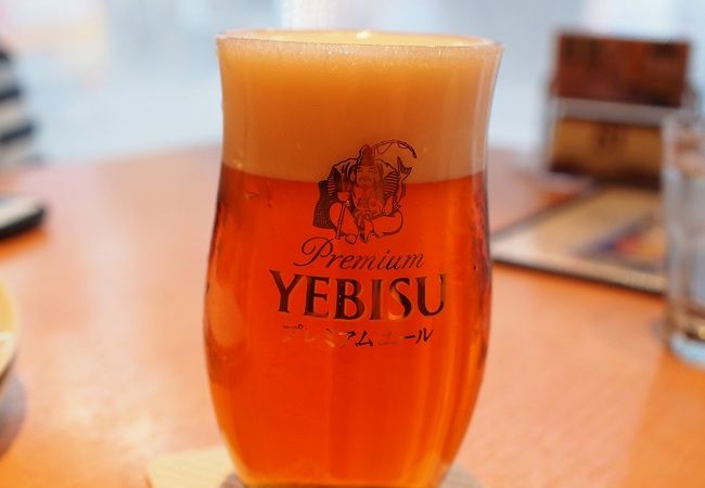 ビールの種類が豊富です