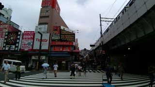 一番おすすめの通りは、やはり線路沿いの部分