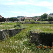 ローマ軍の円形劇場跡