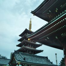 浅草寺 五重塔