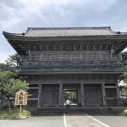 関東総本山の格式の高いお寺