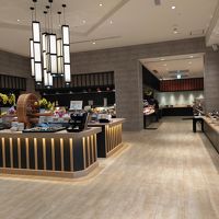 バイキング料理コーナーです。種類がとっても多いです。