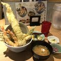 天丼１２００円でご飯の大盛り・おかわり無料