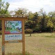 川沿いの公園