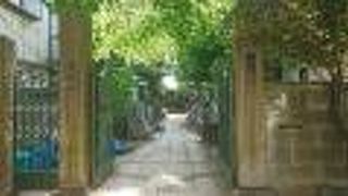 緑の多い境内が印象的