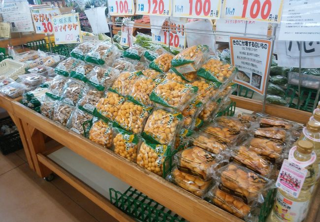 地元の野菜とお米