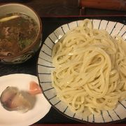 美観地区のうどん店