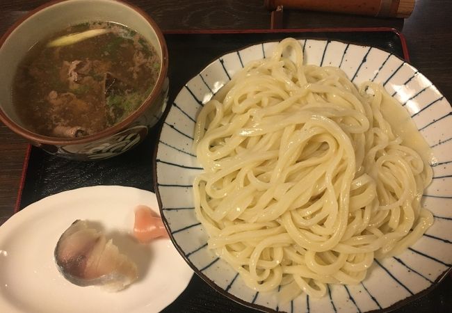 美観地区のうどん店