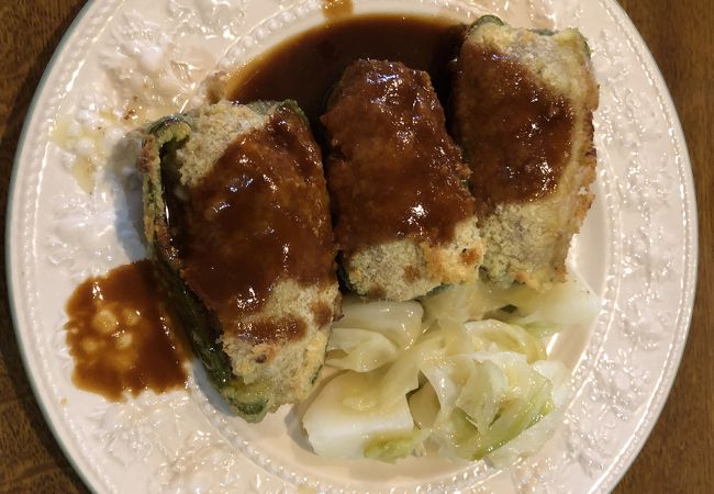 おいしい洋食屋。