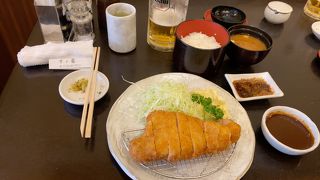 あっさりして柔らかいとんかつ