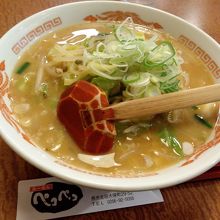 オススメの白みそラーメン