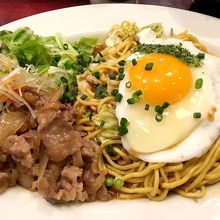 牛バラやきそば