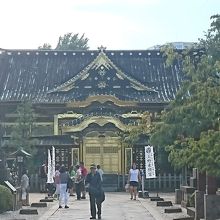 上野東照宮社殿