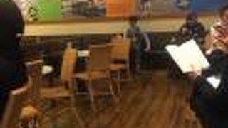 松山空港のカフェ