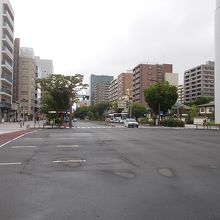 通りの様子です。