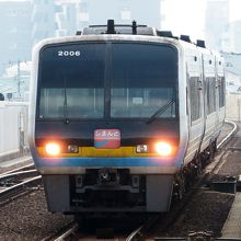 使用された2000系。