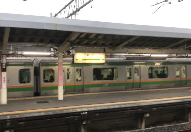 高崎線吹上駅：忍城跡観光で利用（復路）