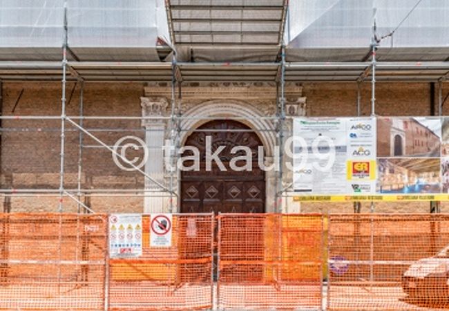 スキファノイア宮殿は世界遺産の構成資産の一つです。