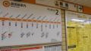 浅草と渋谷を結んでいます