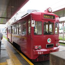 初めてのとさでんは高知駅からの乗車になりました