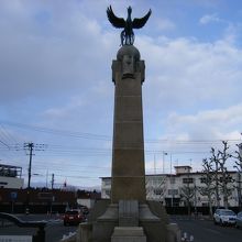 明治天皇御上陸記念碑