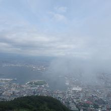 駒ヶ岳は見えません