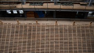 延暦寺根本中堂は修理中です