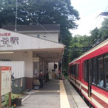 小涌谷駅からバスに乗り換え