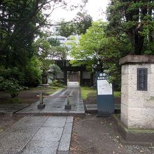 入り口の様子です。