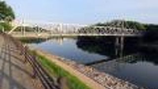 岡山城天守のベストビューポイントのひとつ