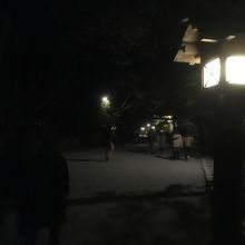 正宮への長い参道