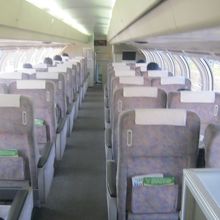 3号車には天窓がありませんね。