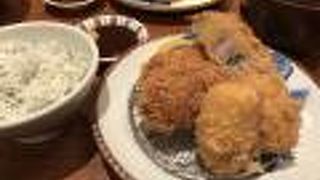 ボリュームのある定食