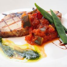 信州四豚のグリル