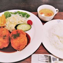 えびクリームコロッケランチ