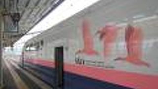 2階建て新幹線が走る