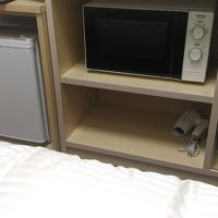部屋に電子レンジが付いているのは珍しい