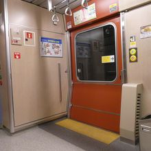 乗降ドアも大きい！