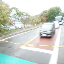 白鳥台セバット手前のＪＲの踏切より・・・