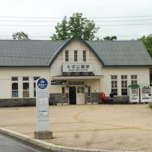 最寄りのＪＲ大沼公園駅からスタートです