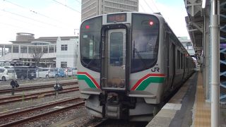 仙台と山形を結ぶローカル幹線