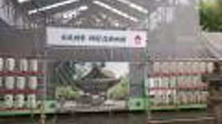 改修工事中でした。