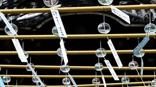 夏は風鈴の音とかき氷。